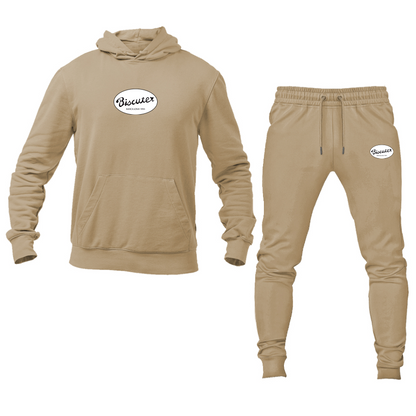 Men's Biscuter Logo Hoodie Joggers Set