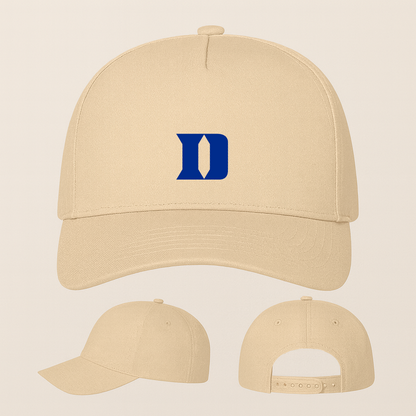 Duke Blue Devils Logo Five Panel Twill Snapback Cap