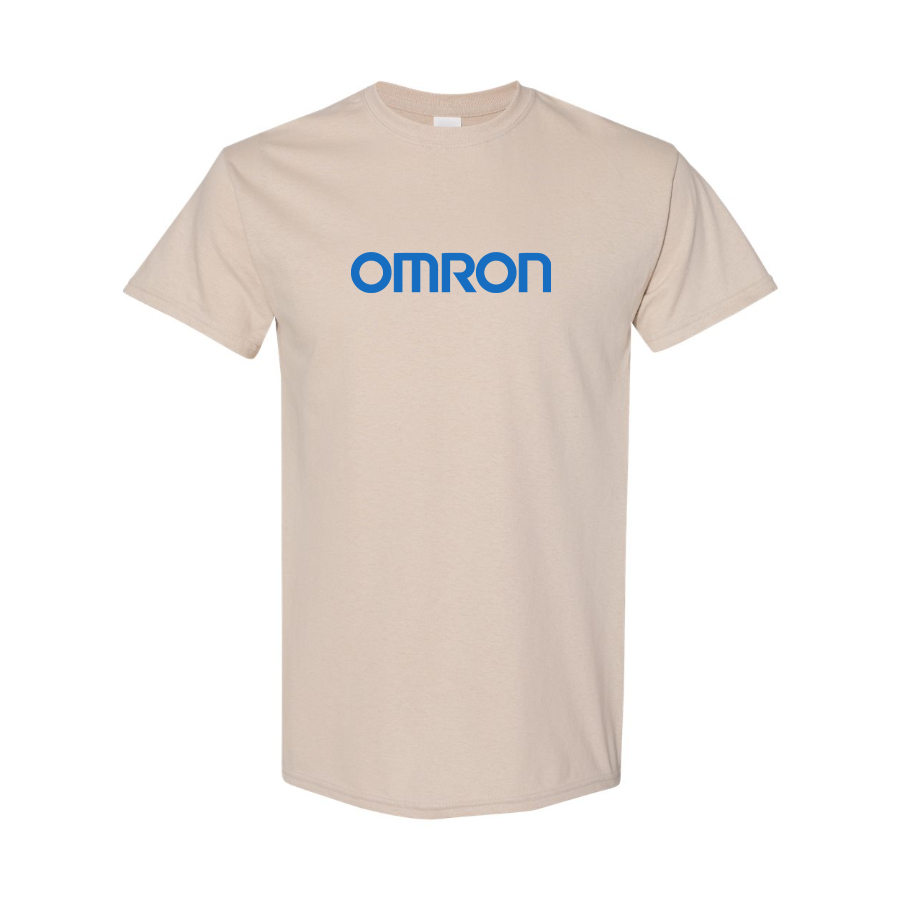 Men's Omron Logo Cotton T-Shirt
