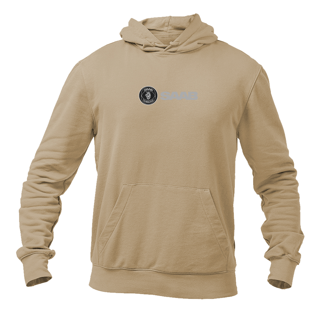 Men's Saab Logo Pullover Hoodie