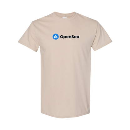 Men's OpenSea Logo Cotton T-Shirt