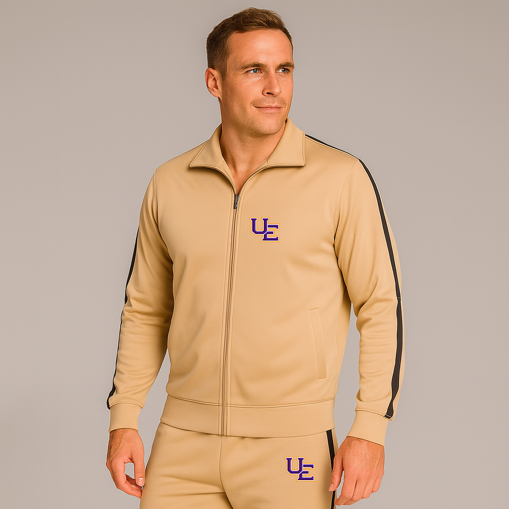 Men's Evansville Purple Aces Logo Dri-Fit TrackSuit