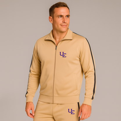 Men's Evansville Purple Aces Logo Dri-Fit TrackSuit