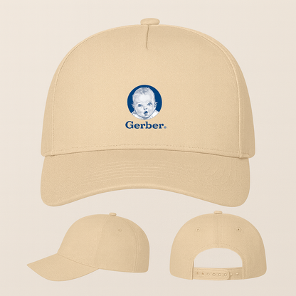 George Gerber Life Insurance Logo Five Panel Twill Snapback Cap