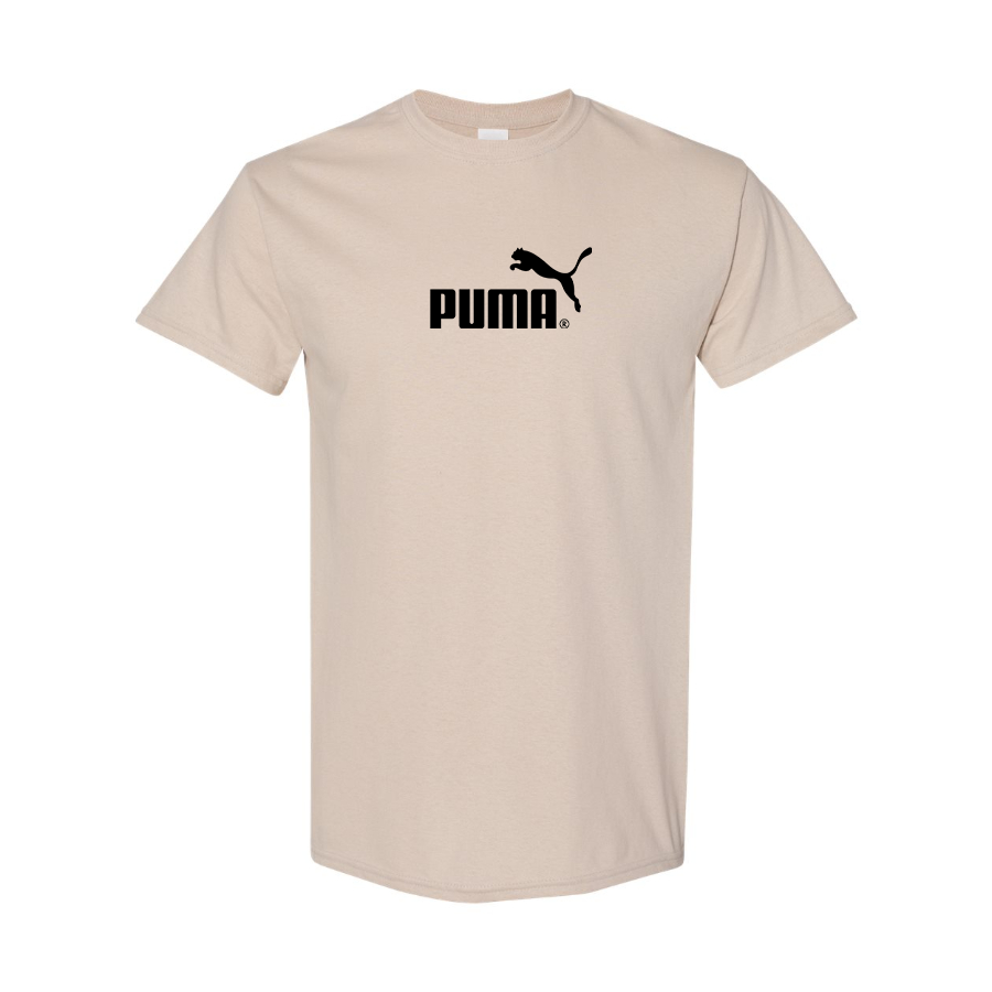 Men's Puma Logo Cotton T-Shirt