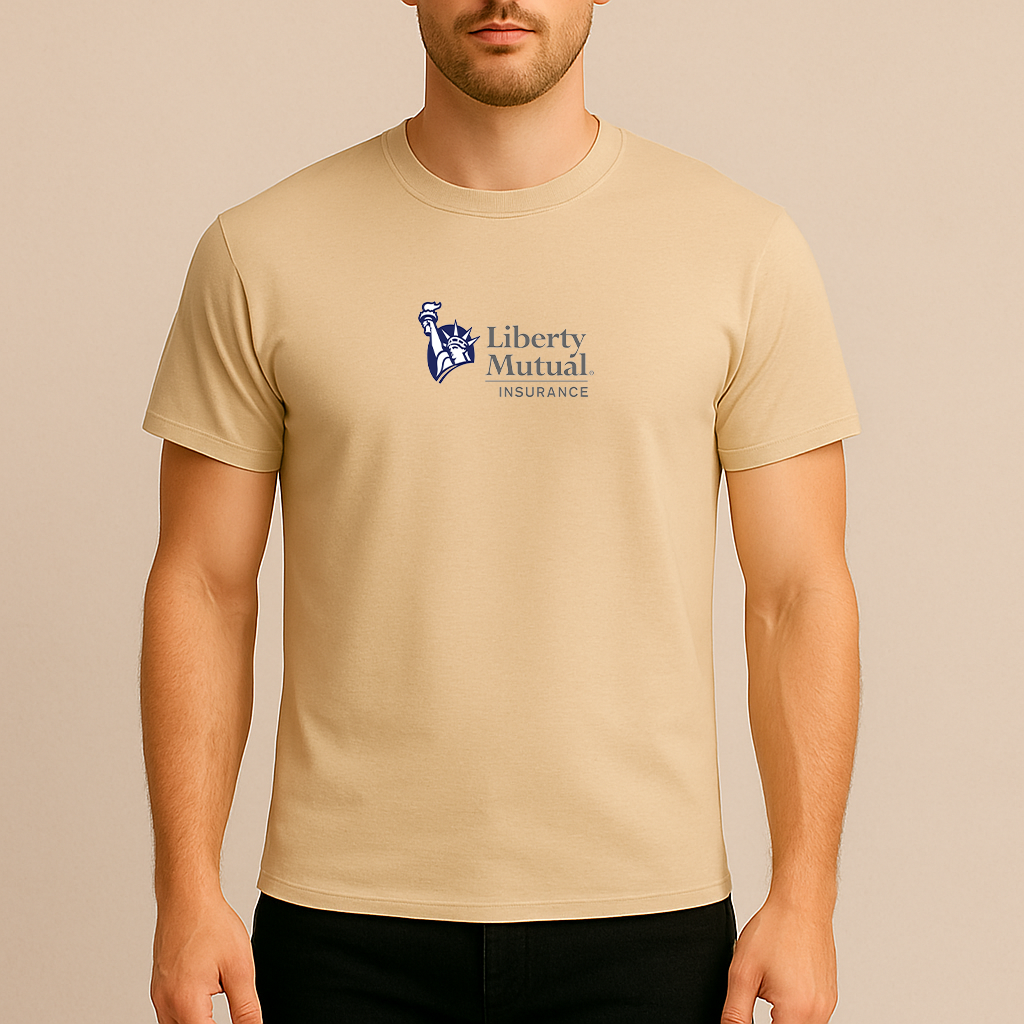 Men's Liberty Mutual Insurance Logo Cotton T-Shirt