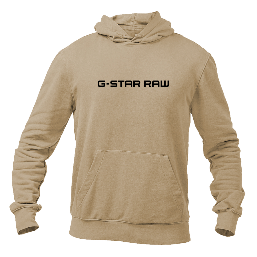 Men's G Star Raw Logo Pullover Hoodie