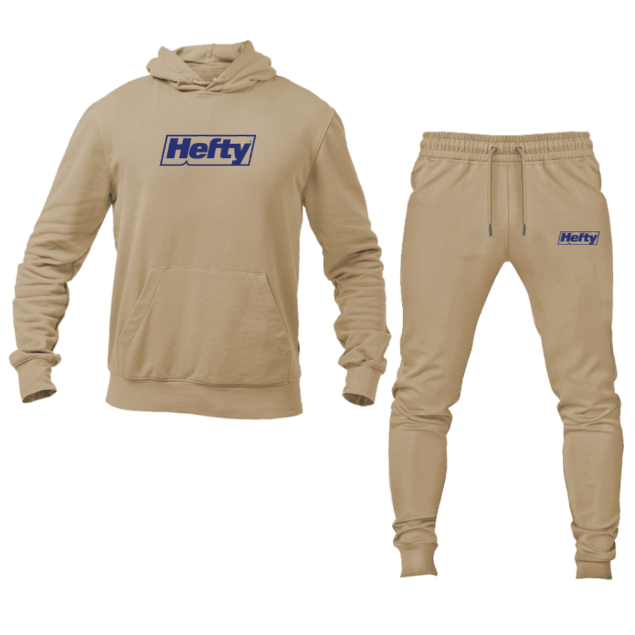 Men's Hefty Logo Hoodie Joggers Set