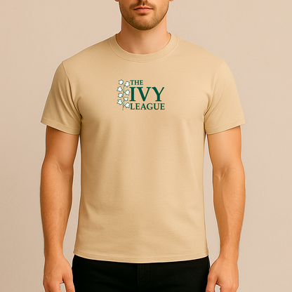 Men's Ivy League Logo Cotton T-Shirt