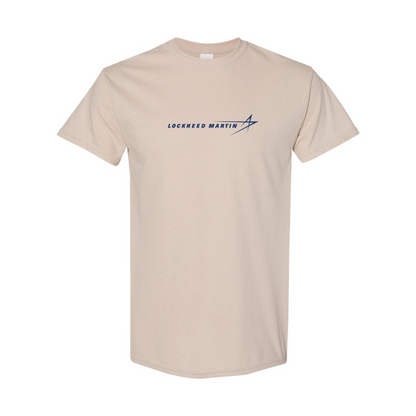 Men's Lockheed Martin Logo Cotton T-Shirt