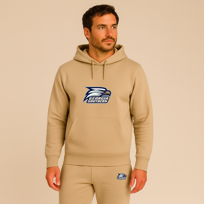 Men's Georgia Southern Eagles Logo Hoodie Joggers Set