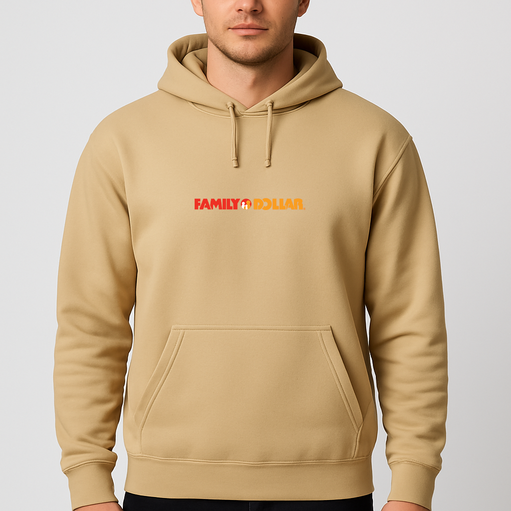 Men's Family Dollar Logo Pullover Hoodie