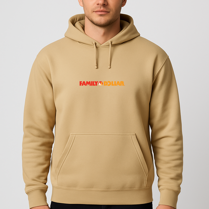 Men's Family Dollar Logo Pullover Hoodie