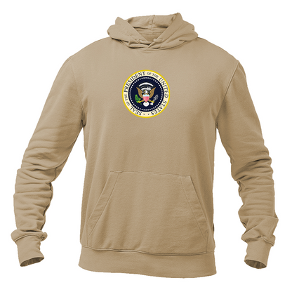 Men's USA President Seal Logo Pullover Hoodie