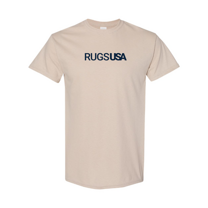 Men's RugsUSA Logo Cotton T-Shirt