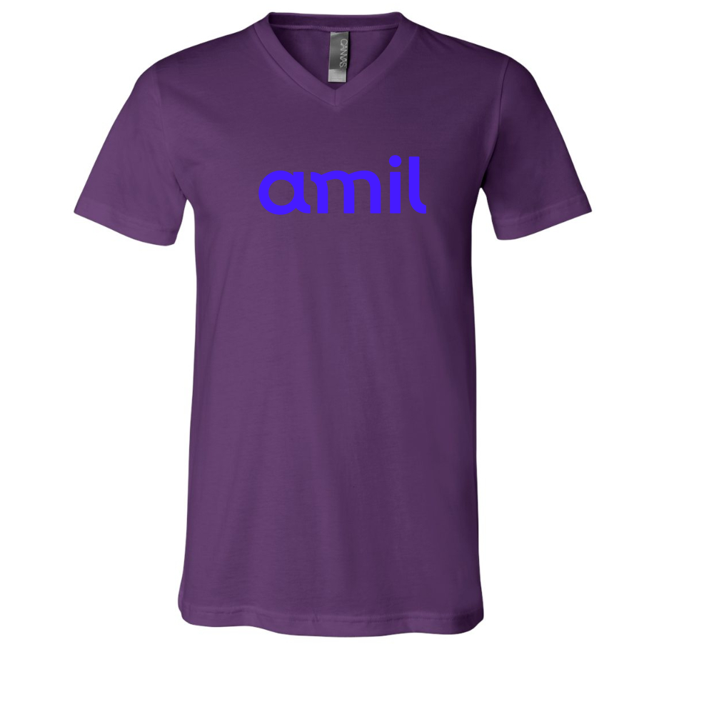 Amil  BELLA  CANVAS - Jersey V-Neck T-Shirt