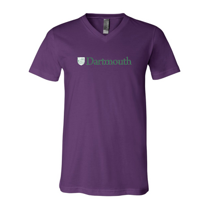 Dartmouth College BELLA  CANVAS - Jersey V-Neck T-Shirt