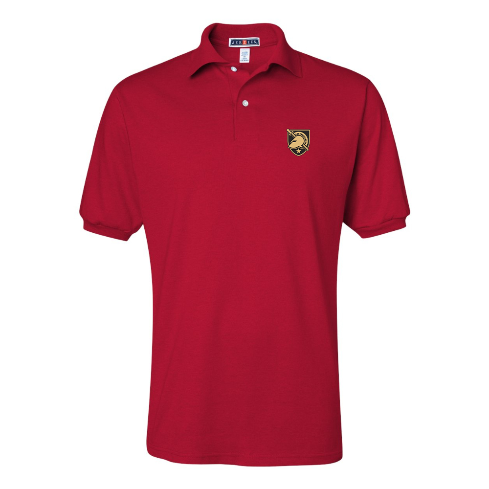Men's  Army Black Knights JERZEES  SpotShield polo