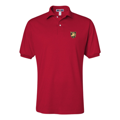Men's  Army Black Knights JERZEES  SpotShield polo