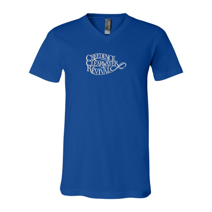 Creedence Clearwater Revival BELLA  CANVAS - Jersey V-Neck T-Shirt