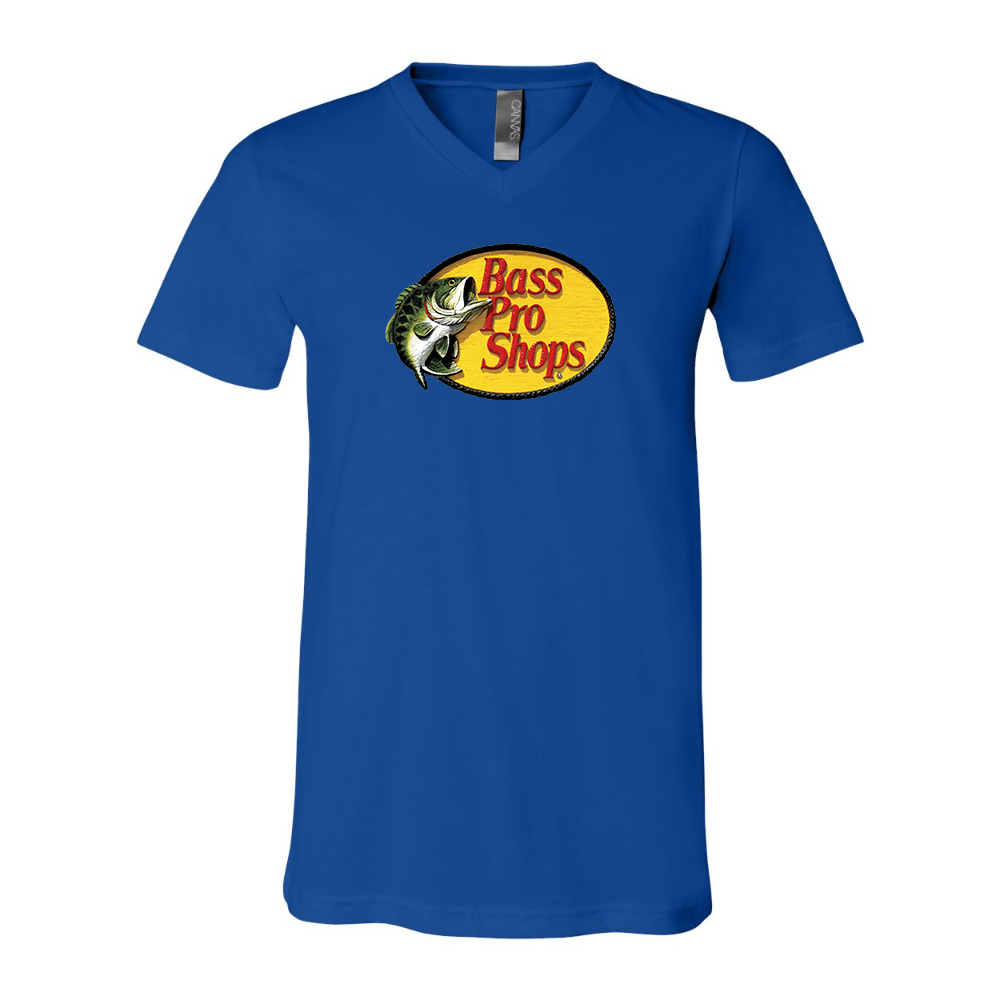 Bass Pro Shops Logo BELLA  CANVAS - Jersey V-Neck T-Shirt
