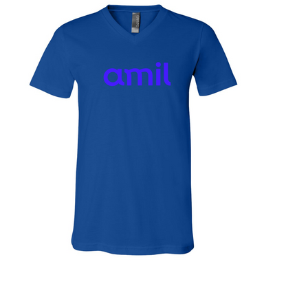 Amil  BELLA  CANVAS - Jersey V-Neck T-Shirt