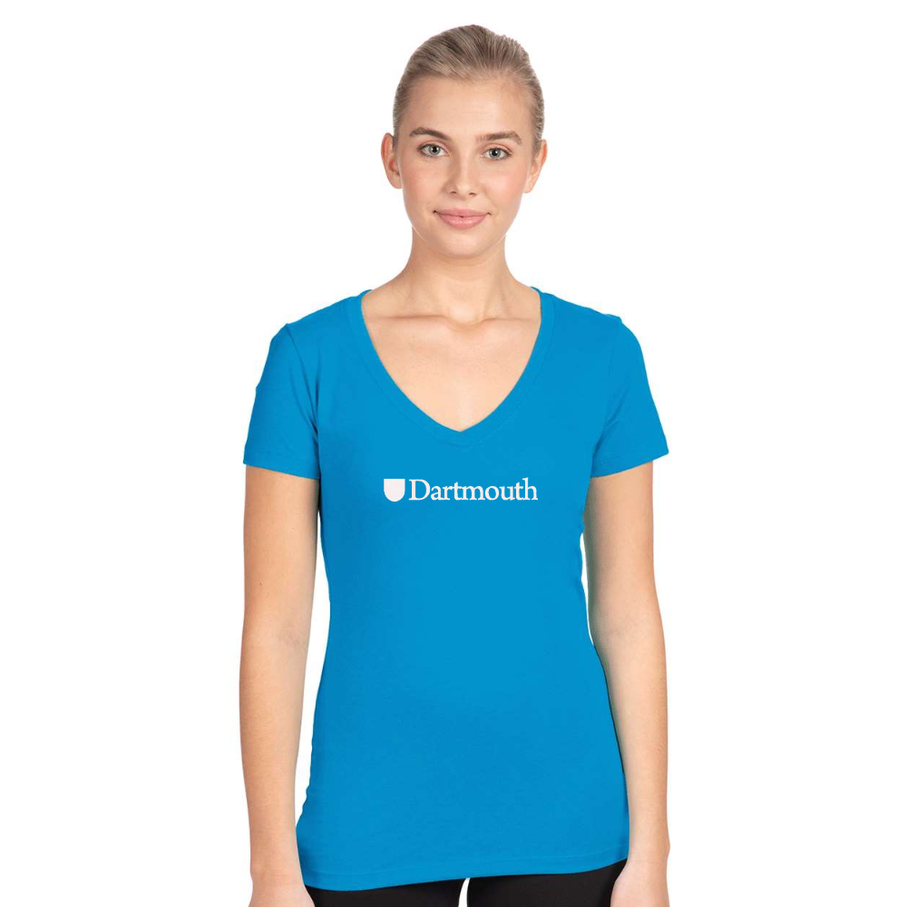 Women's Dartmouth College Next Level V-Neck T-Shirt