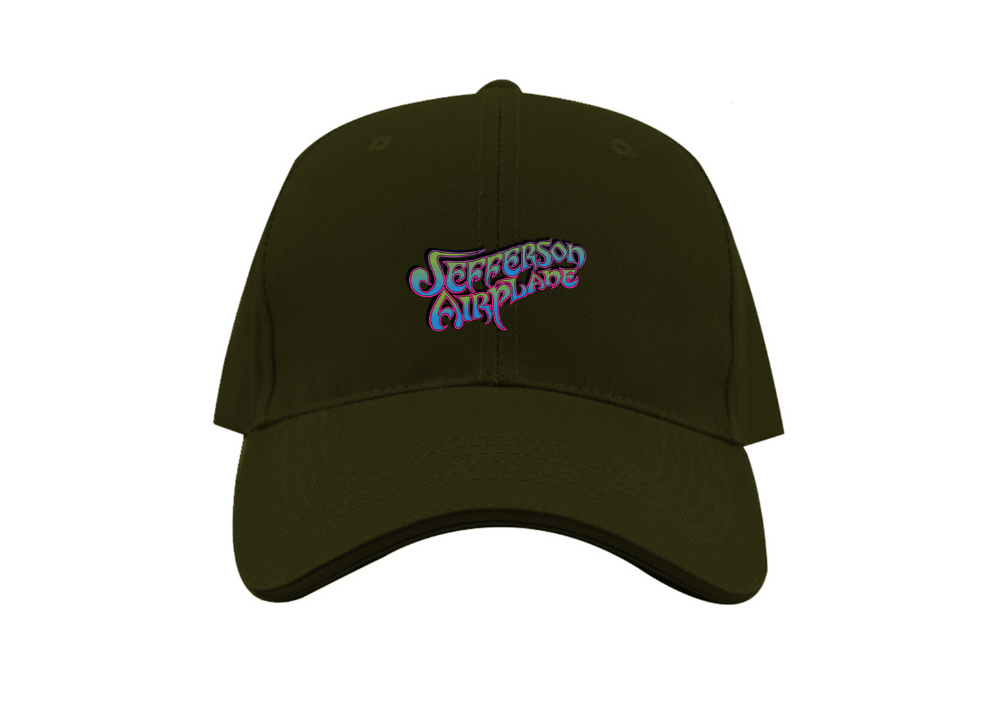 Jefferson Airplane Logo Dad Baseball Cap Hat