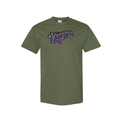 Men's Jefferson Airplane Logo Cotton T-Shirt