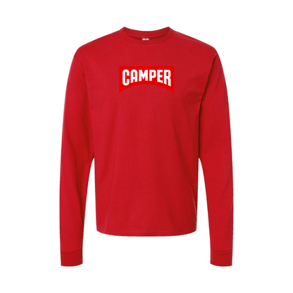 Youth Camper Logo Cotton Long Sleeve T-Shirt