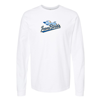 Men's Aberdeen IronBirds Logo Long Sleeve T-Shirt