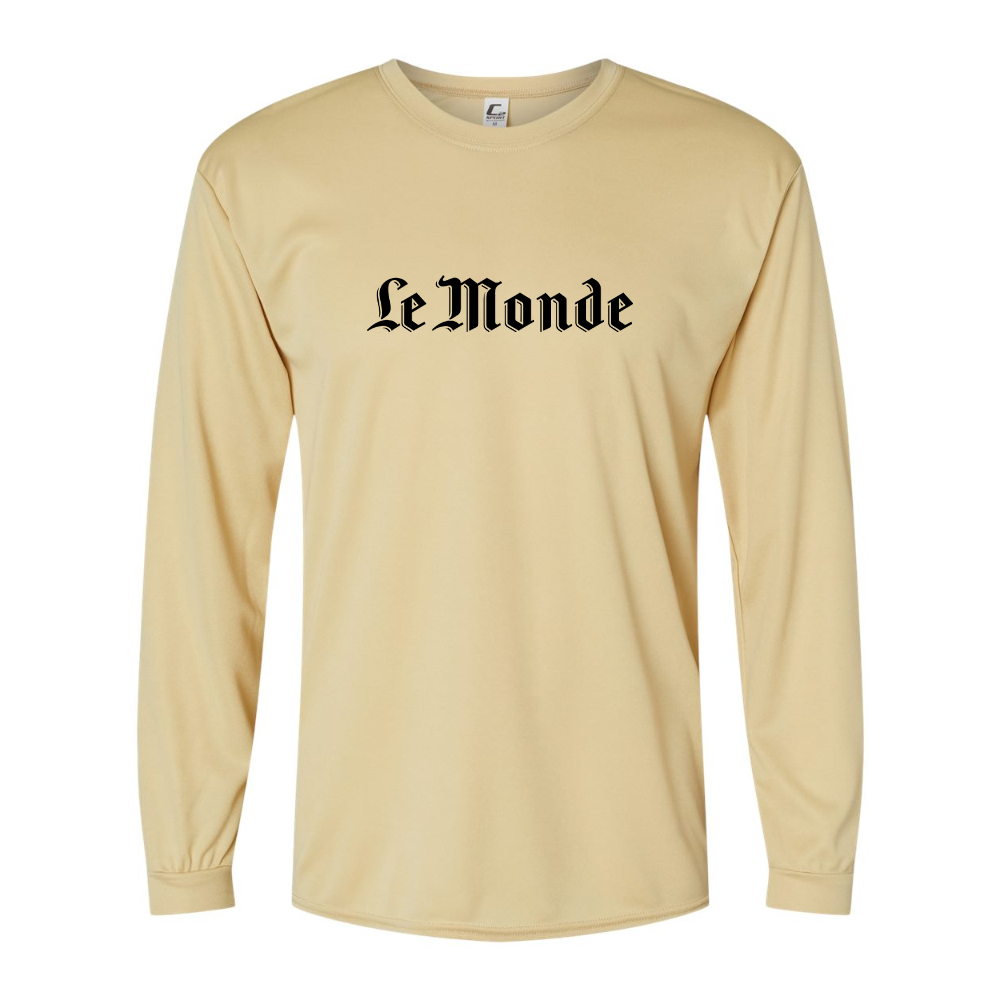Men's Le Monde  Performance Long Sleeve T-Shirt