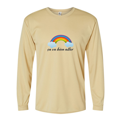 Men's Ça va bien aller Performance Long Sleeve T-Shirt