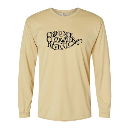 Men's Creedence Clearwater Revival Performance Long Sleeve T-Shirt