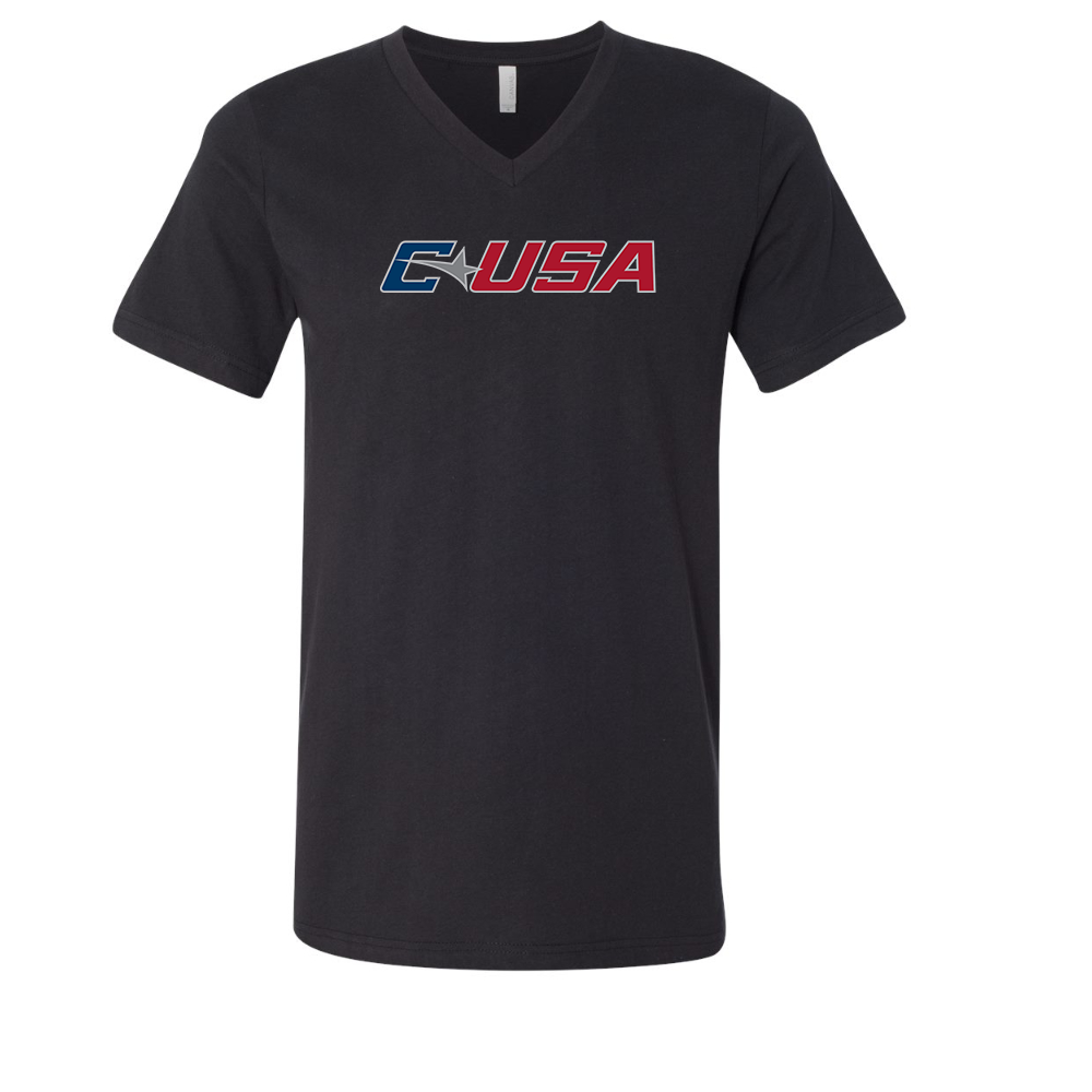 Conference USAl BELLA  CANVAS - Jersey V-Neck T-Shirt