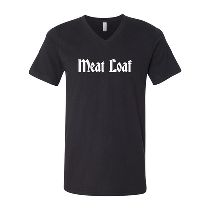 Meat Loaf BELLA  CANVAS - Jersey V-Neck T-Shirt