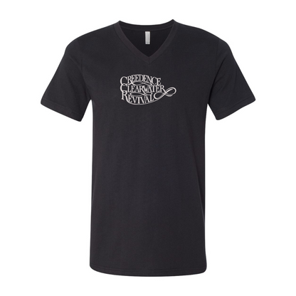 Creedence Clearwater Revival BELLA  CANVAS - Jersey V-Neck T-Shirt