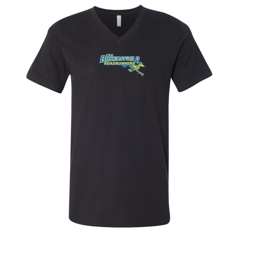 CSU-Bakersfield Roadrunners BELLA  CANVAS - Jersey V-Neck T-Shirt