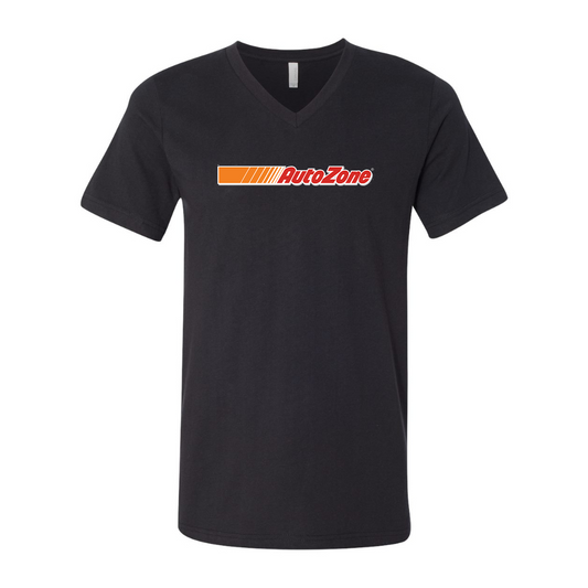 AutoZone Logo BELLA  CANVAS - Jersey V-Neck T-Shirt