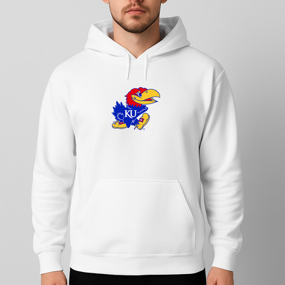 Men's Kansas Jayhawks Logo Pullover Hoodie