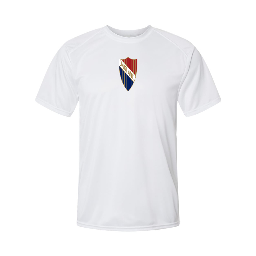 Men's Oakland Logo Polyester T-Shirt