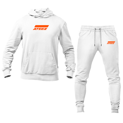 Men's Ateez Logo Hoodie Joggers Set