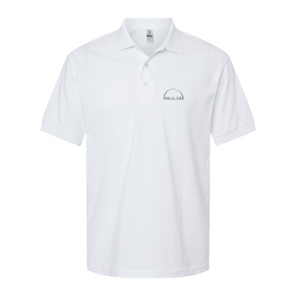 Men's MAN Logo Dry Blend Polo