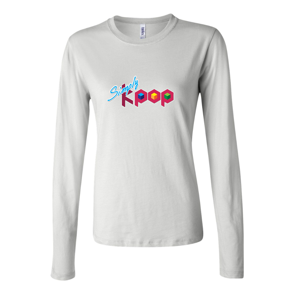 BELLA CANVAS Simply Kpop  Jersey Long Sleeve Tee