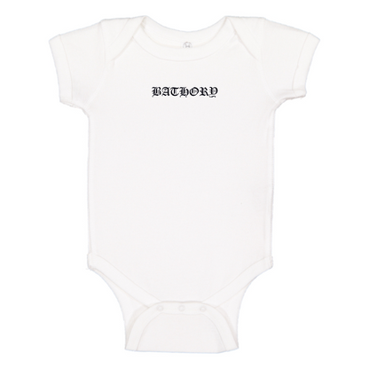 Bathory Logo Baby Onesie Romper