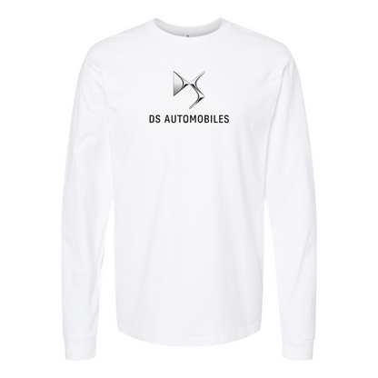 Men's DS Logo Cotton Long Sleeve T-Shirt