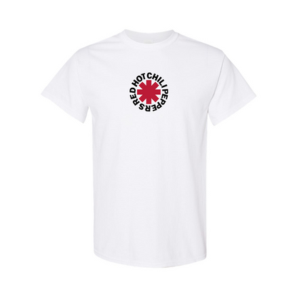 Men's Red Hot Chili Peppers Logo Cotton T-Shirt