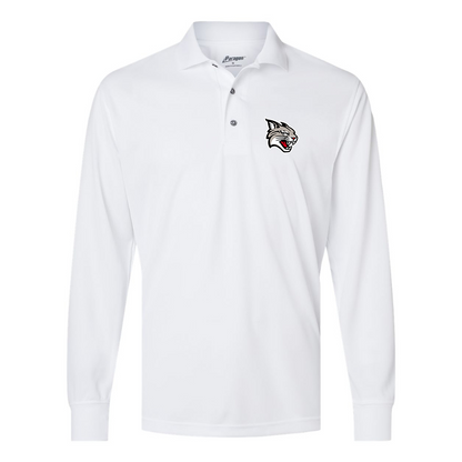 Men's  Davidson Wildcats Paragon Prescott Long Sleeve Polo
