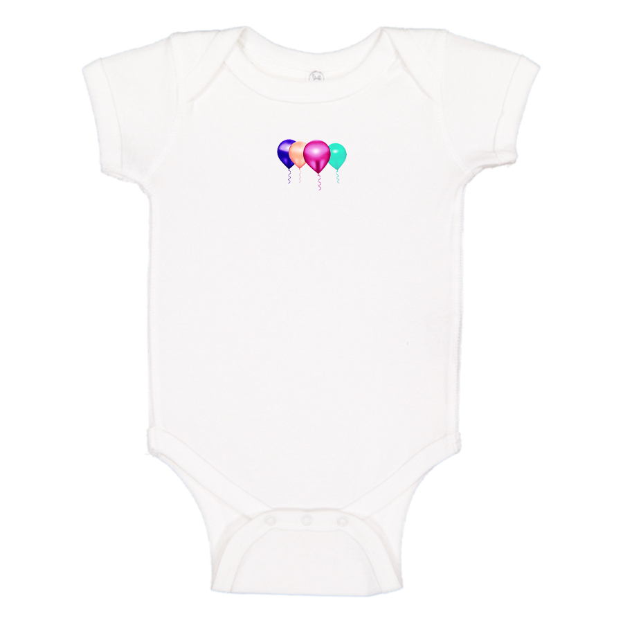 Balloon-Emojis Logo Baby Onesie Romper