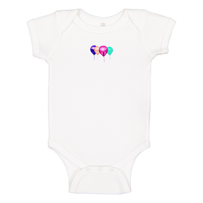 Balloon-Emojis Logo Baby Onesie Romper